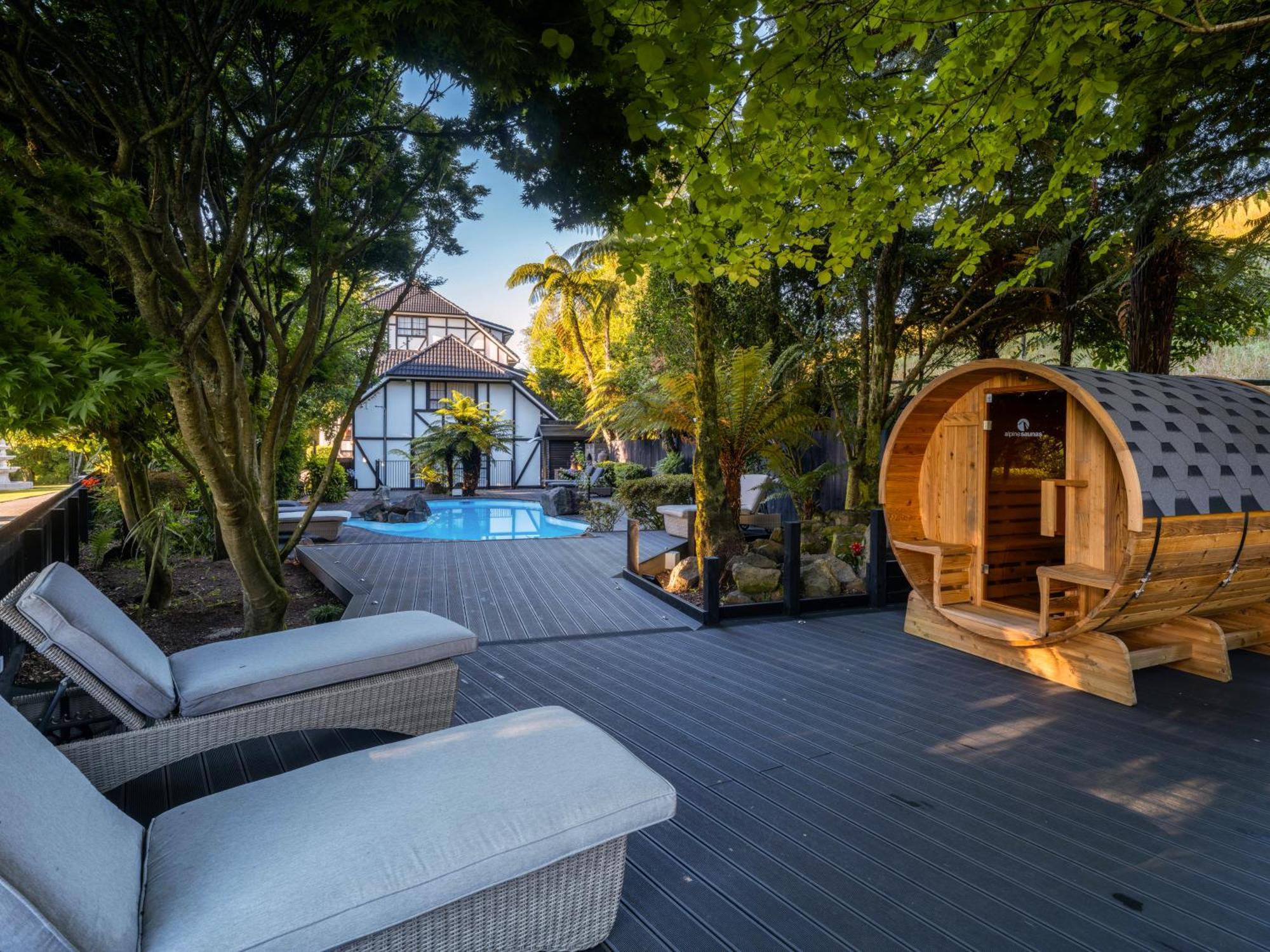 Hana Lodge ロトルア エクステリア 写真