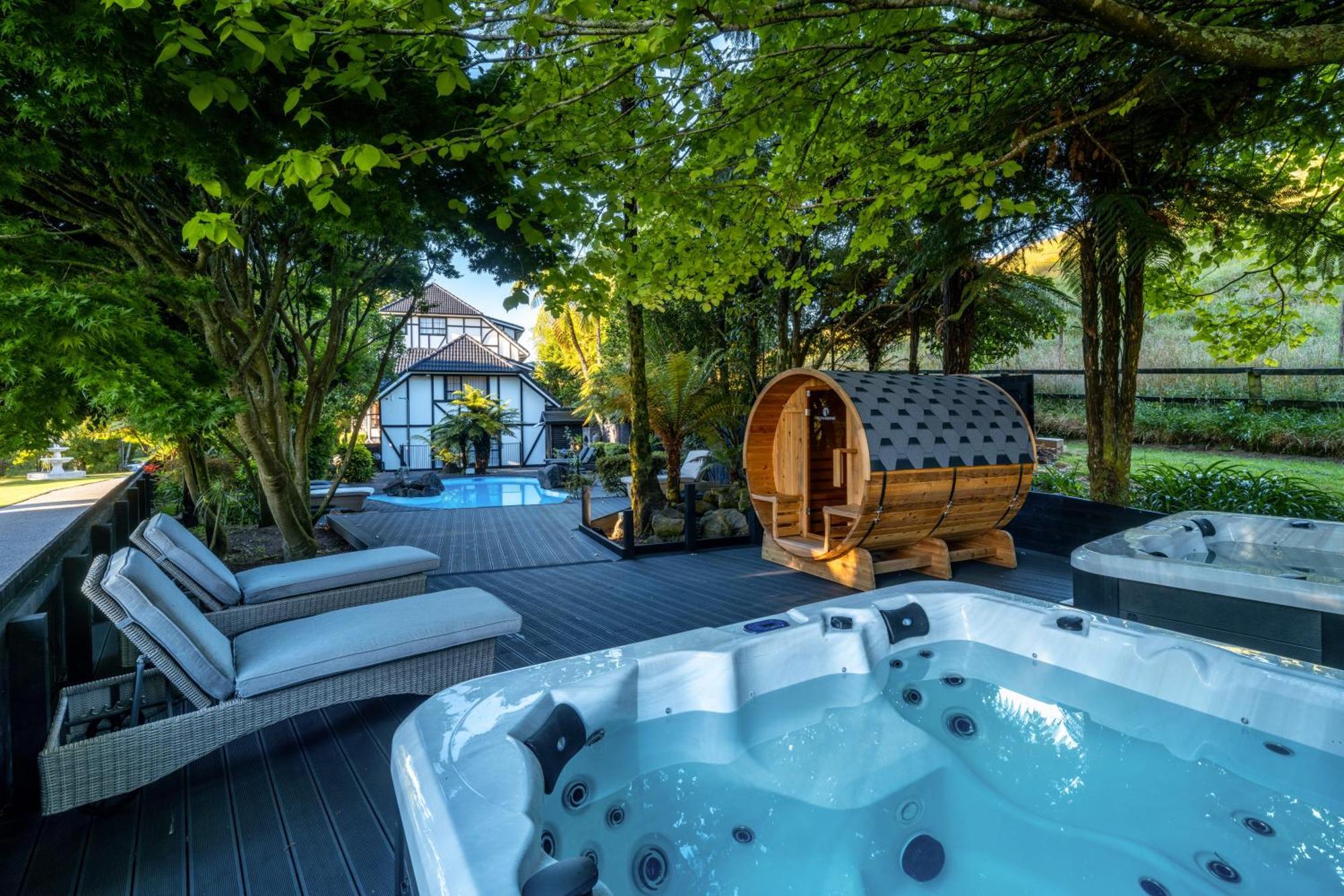 Hana Lodge ロトルア エクステリア 写真
